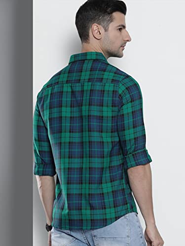 Image of THE Indian Garage CO Men Polycotton Slim Fit Shirt