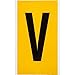 Brady 1570-V, 97591 15 Series Indoor/Outdoor Number and Letter, (Pack of 30 Cards)