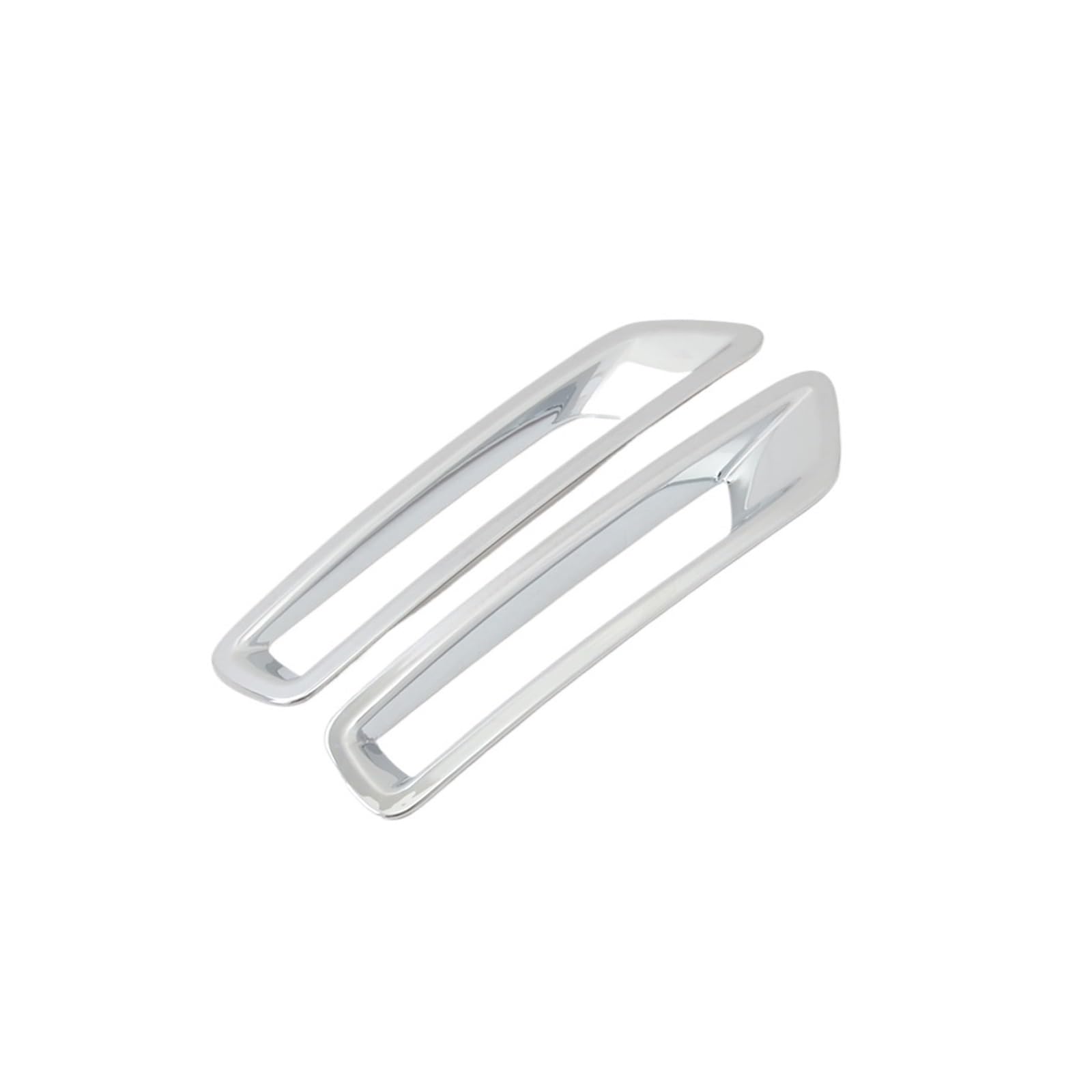 Car Rear Bumper Fog Light Lamp Cover Trim, Fit For Nissan, Leaf 2017-2019 Chrome Tail Foglight Bezel Molding Trims Accessories Osłona tylnego światła