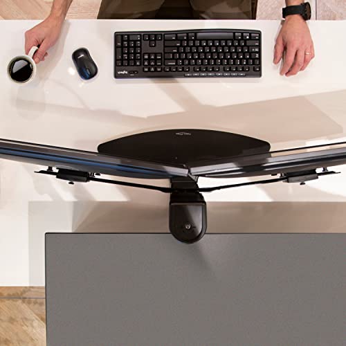 Support double ecran Ergotron Neo-Flex soulager les douleurs de cou