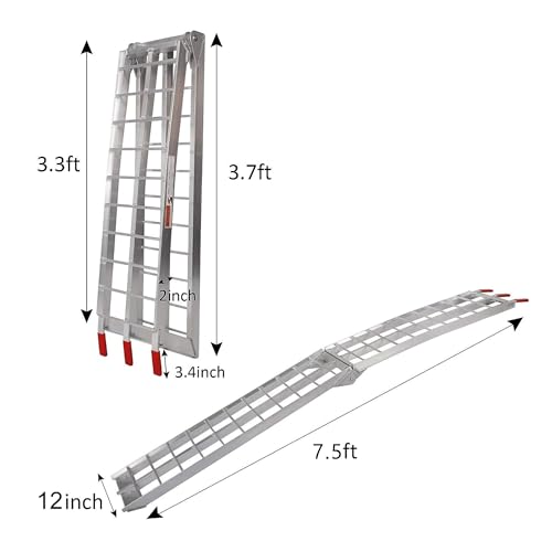 Rampas Plegables de Aluminio para Camioneta 2 Piezas miniatura 3
