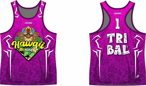Débardeur Tribal Tiki homme femme pour sport d'été marche et entraînement de gym en salle