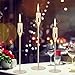 EMPUSHCO – Candle Holders Set of 3 for Taper Candles –Metal Candle Holders – Candle Holders for Pillar Candles –Gold Candle Holders –Candle Stick Holder – Candle Sticks –4.57 X 2.13 X 12.32 Inches