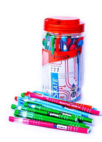Quantum Writing With Technology,Skate 111, Pens Smooth Writing,Beautiful Writing,0.5 50Pcs.x3 #TOP10