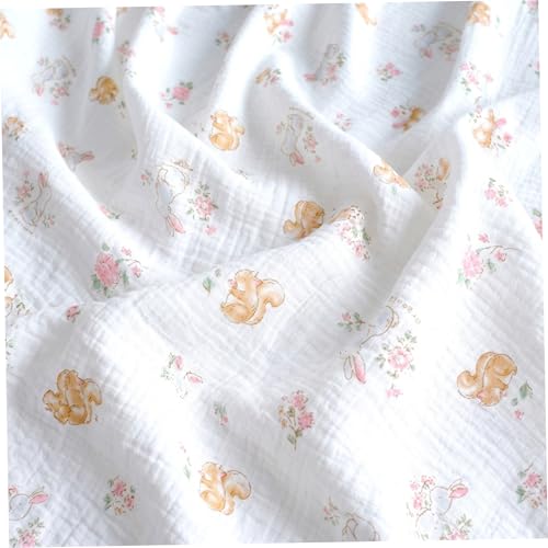 Tissu gaze de coton par cour de 1.6m de large pour couture