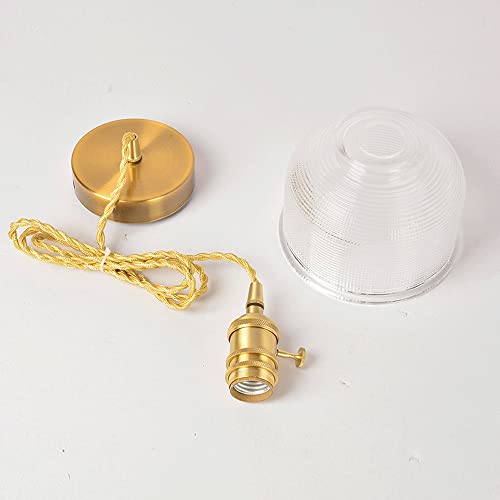 Lámpara colgante de techo para comedor y cocina con cristal ajustable 4
