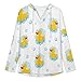 Womens Bodysuit Cute Funny Cartoon Yellow Rubber Ducks Bubbles T Shirts Long Sleeve Hoodie V Neck Pullover Tops, 2026