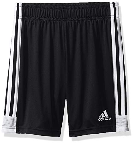adidas unisex-child Tastigo 19 Short Black/White,Youth Medium