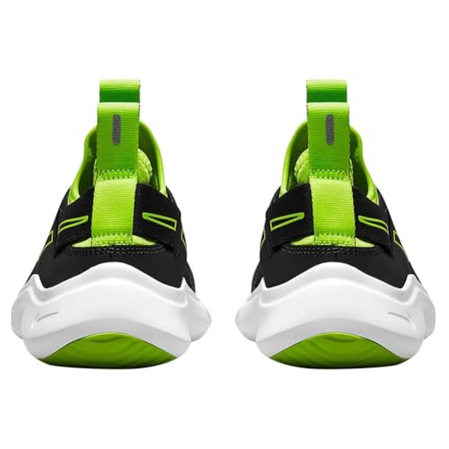 Nike Flex Plus CW7415-004 Boys Running Shoes (DK Smoke Grey/Volt-White)3