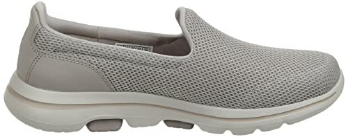 Sapatilha Go Walk 5, Skechers, Feminino, Bege, 37