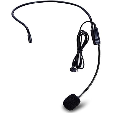 SHIDU Wired Mic for ShiDu Series Voice Amplifier Headset Mic Cover