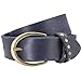Produktbild LINDENMANN The Art of Belt Ledergürtel Damen/Gürtel Damen, Vollrindleder Gürtel für Frauen, 35 mm, Blau, Farbe/Color:blau, Size US/EU:Waist Size 41.5 IN XL EU 105 cm