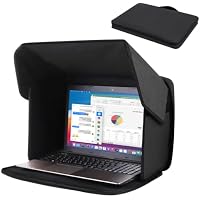 CEWROM Parasol para ordenador portátil, plegable 2 en 1, funda