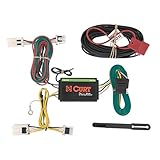 CURT 56148 Vehicle-Side Custom 4-Pin Trailer Wiring Harness for Select Nissan NV