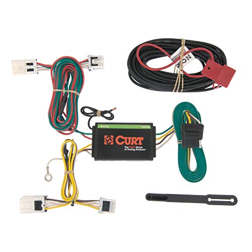 CURT 56148 Vehicle-Side Custom 4-Pin Trailer Wiring Harness for Select Nissan NV
