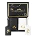 Cosweet 2 Pcs Mr. and Mrs. Bridal Luggage Tags+ 2 Pcs Passport Covers- Mr Mrs Honeymoon Leather Travel Luggage Tags Passport Cover for Couples Wedding Bridal Shower Gift