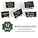 12pcs Mini Chalkboard Signs with Stand,Food Labels for Party Buffet, Food Tag/Name Card for Wedding Table, Name Tag Drink Labels Taco/Candy Bar/Bake Sale Food Sign, Catering Supplies Buffet Display