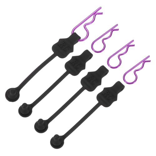 Clips de carrosserie RC perdus ? Remplacez-les par le lot 4 pièces MECCANIXITY 1,2mm
