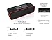 i-Tentek Portable Bluetooth Stereo Speaker, with 10W Acoustic Drivers,FM Radio & Handsfree Speakerphone, Slots for Micro SD Card & USB & AUX, for Smart Phone, MP3, iPad, Tablet & More