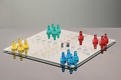 Preisvergleich Produktbild Glasspiel "4 ins Haus", 30x30cm