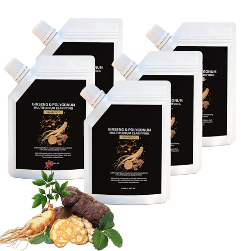 Shampoing au ginseng croissance cheveux fins et plus épais