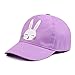 XIAOHAWANG Baseball cap Bambini Berretto da Baseball Estivo Cappellino Visiera Regolabile per Ragazze dei Ragazzi Cappello di Protezione UV per 2-10 Anni (Viola, 7-10 anni)