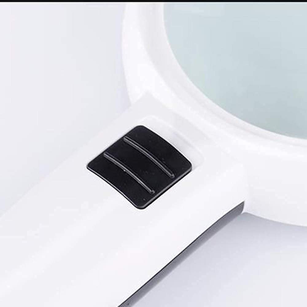 30-Fache Vergrößerungslupe Mit Leselampe, Beleuchtete Lupe Mit 3 LEDs, Handlupe Für Lese- Und Inspektionsarbeiten – 90 Mm,