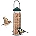 Produktbild BELLE VOUS 3Stk Futtersäule Vögel Plastik Vogelhaus zum Aufhängen für Kleine Wildvögel  386 g Kapazität, 2X Futterstation - Vogelfutterspender Wetterfest Vogelfutterhaus für Körner, Samen, Saaten