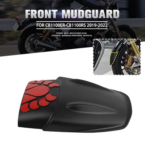 Image of CHIFUN Front Fender Mudguard Extender Wheel Cover Splash Guard Extension Replacement for Honda CB1100ER CB1100RS 2019-2022 Motorcycle Dust Guards Accessories