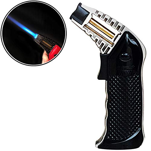 Encendedor de antorcha de escritorio Bazooka negro miniatura 2