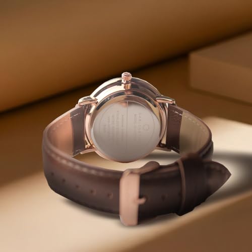 Image of Carlington Aristocrat Series Men's Analog Watch | Premium Leather Strap | Elegant Luxury Business Wrist Watch for Men & Boys - Model CT 1070
