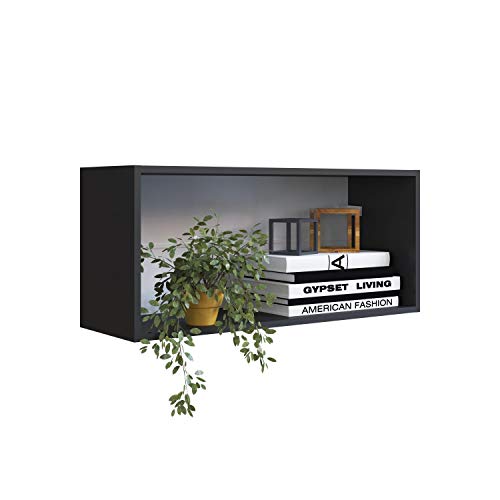 Nicho Horizontal Organizador Multiuso Funcionale Preto - Art In Móveis