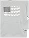 Columbia Youth Unisex PFG Fish Flag Hoodie, Cool Grey/White, X-Large