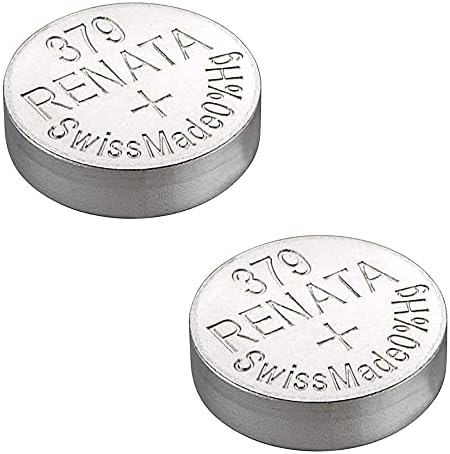 2 x Renata 379 Watch Battery 1.55v SR521SW - Quzo Belgian Chocolate - Official Renata Watch Batteries