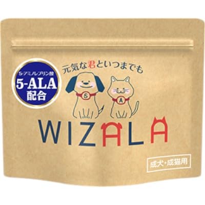 獣医師が開発! ウィズアラ 成犬成猫用(犬猫用サプリメント)ペット サプリ 健康 愛犬 愛猫 サポート ケア 5-ALA ネオファーマジャパン 袋井市