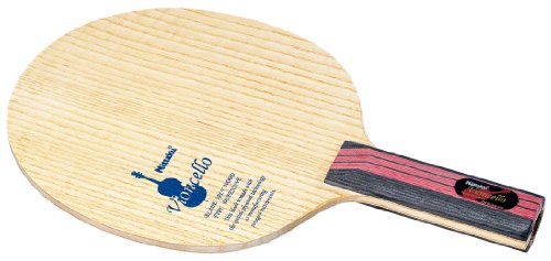 Nittaku NE-6791 Table Tennis Racket, Bioncello, Shake Hand, for Defense, Straight