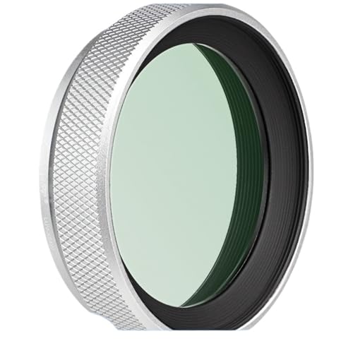 Filtro UV Fujifilm X100VI evita reflejos con parasol aluminio para telémetros compactos 2