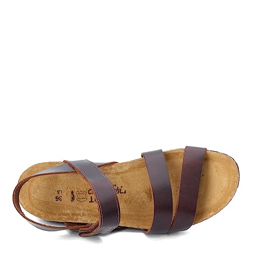 Image of NAOT Kayla Women's Sandals - Supportive 3-Strap Design with Backstrap, Cork & Latex Footbed - Arch Support - Travel-Friendly Comfortable Walking Sandals for All-Day Wear