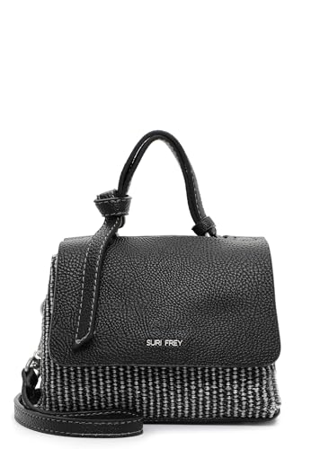 Sac crossover Suri Frey Jamy noir - Ne perdez plus vos clés grâce aux poches zippées
