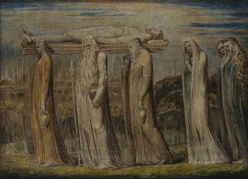 Impression Prints Toile William Blake - Une œuvre d'art murale d'exception en 60x90 cm