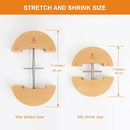 Hat Stretcher for Fitted Hats and Men Cowboy Hat - Jack Stretcher,The Screw with The Handle is Easy to Stretch4