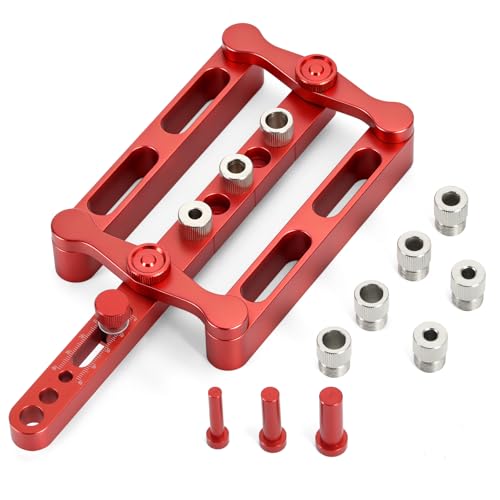 Self Centering Doweling Jig Kit, Dowel Jig for Woodworking Joinery,