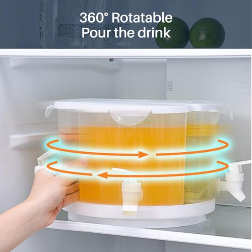 Distributeur de boisson fraîche à compartiments pour frigo et buffet de fête - 4
