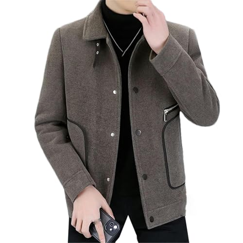 Veste en laine chaude homme style coréen pour affronter le froid