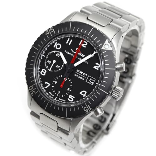 [ジン]Sinn 156.1 自動巻き 腕時計 メンズ Instrument Chronographs インストゥルメント クロノグラフ ステンレスバンド ドイツ製 [正規輸入品]