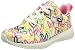 Produktbild Skechers Damen Bobs Squad Starry Love Sneaker, White And Multi Engineered Knit, 36 EU