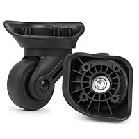 Volein Kofferrollen 1 Pair Koffer Ersatzrollen Robust Gepäck Ersatzrollen Koffer Ersatzteile (V-72A)