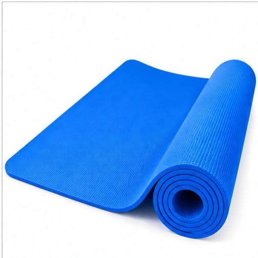 Image of Yoga mat for Women & Men EVA Material 6mm Anti-Slip Mat for Workout|Exercise Mat For Home Gym | Yoga Mat-For Gym-Workout and Yoga Exercise (1, Blue)