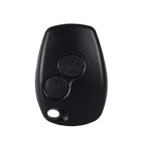 Sleutelschaal, ABS kunststof afstandsbediening 2 knoppen Auto autosleutel Fob Shell Cover Case
