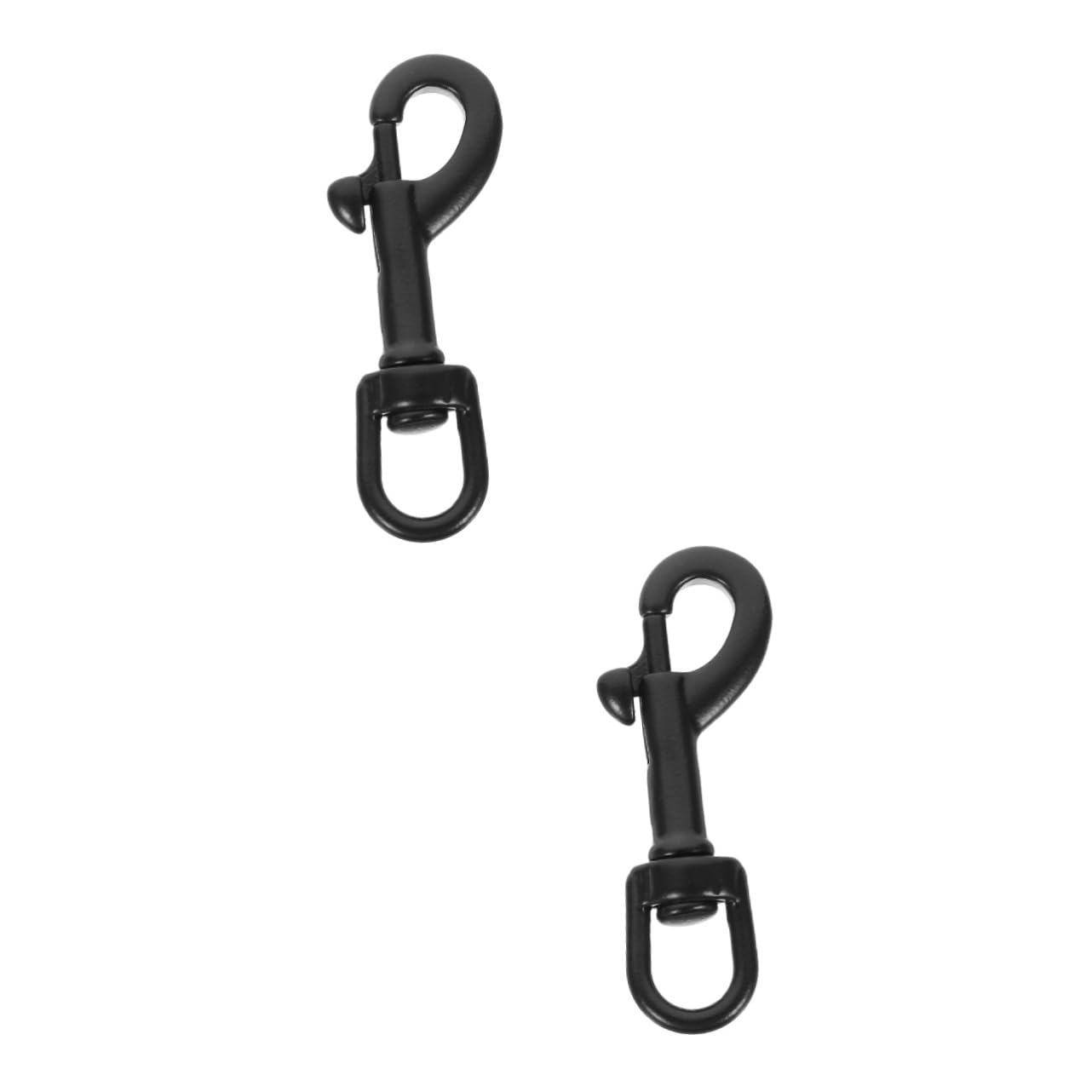 Sosoport 2pcs Hook Durable Single Diving Clip Pet Leashes Key Chain Swivel Eye Trigger Snap Pet Leash Clip Dog Leash Clasp